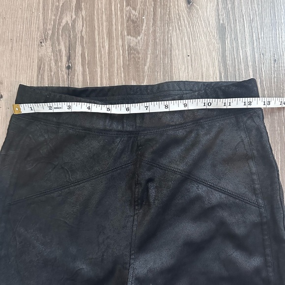 Free People Midnight Vegan Suede Skin Pants - Picture 3 of 7